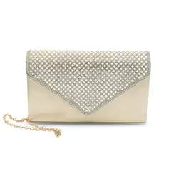 STHEF - CARTERA FIESTA MUJER DORADO 8221