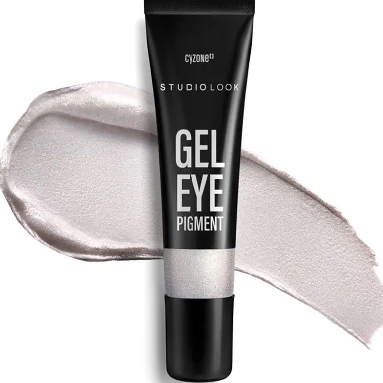 Gel Eye Pigment Shimmer Studio Look -Silver Metal
