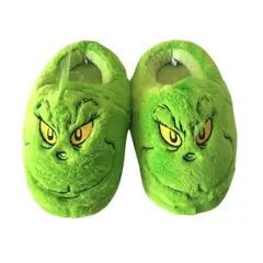 GENERICO - PANTUFLA NAVIDEÑA GRINCH VERDE