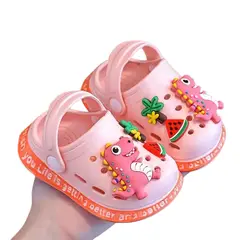 GENERICO - Zapatos de uso diario para pequeños Dinosaurio