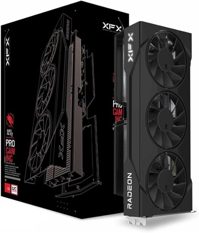 Tarjeta de video Swift AMD Radeon RX 9060 XT OC Triple Fan Gaming, 16GB GDDR6, PCIe5