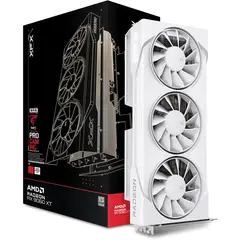 XFX - Tarjeta de video Swift AMD Radeon RX 9060 XT OC White Triple Fan Gaming Edition 16GB