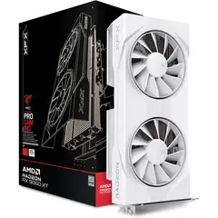 XFX - Tarjeta de video Swift AMD Radeon RX 9060 XT OC White Gaming Edition, 8 GB, PCIe5