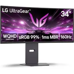 LG - Monitor 34G600A-B LED 34 WQHD 160Hz 3440 x 1440 Curvo