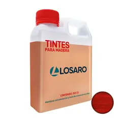 LOSARO - Tinte para Madera Color Rojo 250 cc