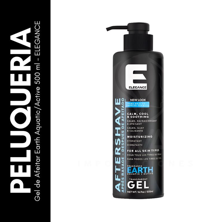 Gel de Afeitar Earth AquaticActive 500 ml - ELEGANCE