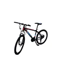 GENERICO - Bicicleta Montañera M2 Aro 26 Rojo/Celeste. Aro negro