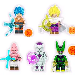 GENERICO - WM2693 Mini figurita de bloque armable dragon