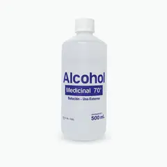 GENERICO - Alcohol Medicinal 70° de 500 ML