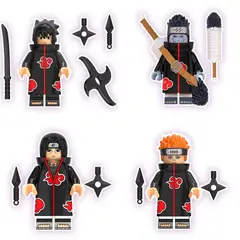 GENERICO - K2001 Mini figurita de bloque itach armable sasuk