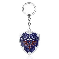 GENERICO - Llavero de escudo azul