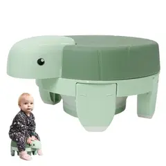 GENERICO - BANQUITO MODELO TORTUGA 4 EN 1 MULTIFUNCIONAL PARA NIÑOS VERDE