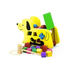 GENERICO - Juego de Madera Perro de Encaje