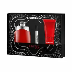 MONT BLANC - Montblanc Legend Red Set de 3 Piezas