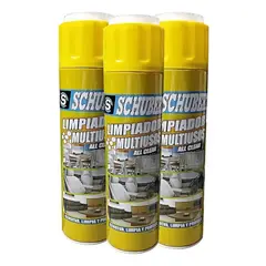 OEM - Espuma Limpiadora Multiusos Schubert de 650 ml-Pack 3 und