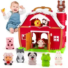 GENERICO - SET CASA GRANJA ROJA GRANERO 3 AÑOS