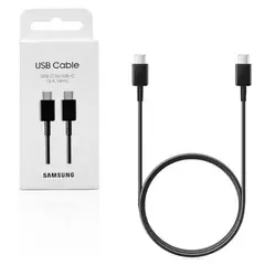 SAMSUNG - Cable Usb C 3A 18m Para S24 S24 Plus S24 Ultra Negro