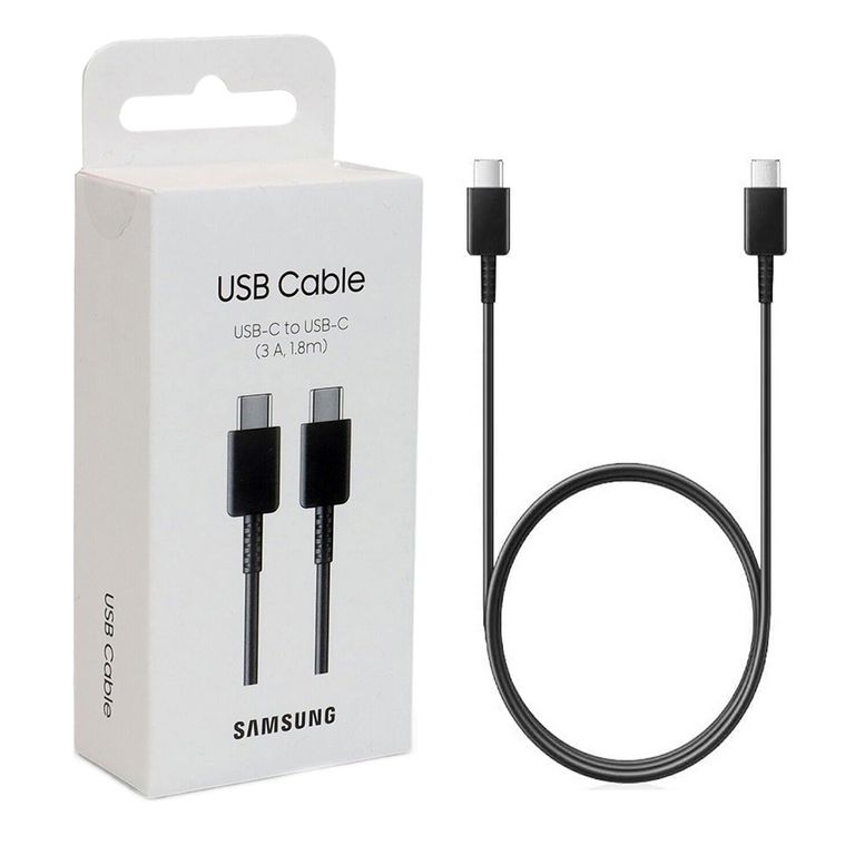 Cable Usb 3A Interfaz Usb-C A Usb-C 180CM Negro
