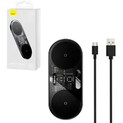 BASEUS - Cargador inalámbrico 2 en 1 para iPhone y Airpod