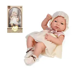 GENERICO - Bebé Real Muñeca de Silicona con Ropita