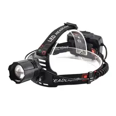 OEM - Linterna de Cabeza - Tactico Recargable - Potente Con Sensor