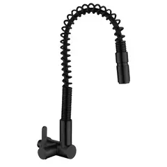 XM - Llave Ganso Negro de Acero Inoxidable LC304-107201