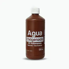 GENERICO - Agua Oxigenada 10 Vol de 500 ML