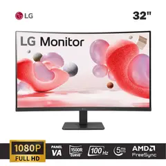 LG - Monitor 32MR50C-B CURVO VA FHD 100Hz 5ms HDMI X2 VGA X1 FreeSync