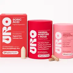 GENERICO - URO Probium 3 en 1 Pack: Probiótico, Hidratación Íntima & Ácido Bórico – Salud Femenina