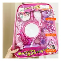 GENERICO - Kit de Belleza Rosado para Ninas de 3 a 14 Anos Juego de Rol y Maquillaje