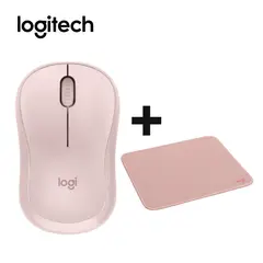 LOGITECH - COMBO MOUSE M240 +PAD MOUSE ROSADO