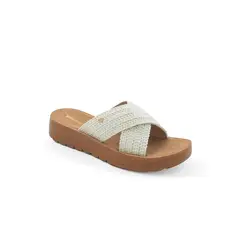 STHEF - SANDALIA MUJER CASUAL BEIGE 8040