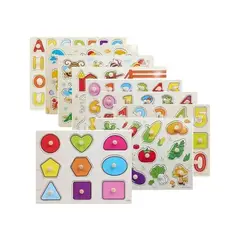 GENERICO - Rompecabeza Didactica Con Sujetador