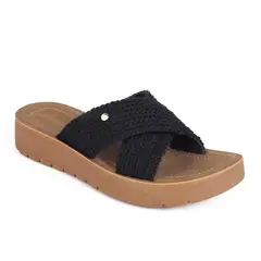STHEF - SANDALIA MUJER CASUAL NEGRO 8040