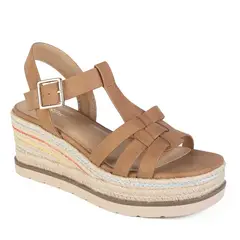 STHEF - SANDALIA MUJER CASUAL CAMEL 8032
