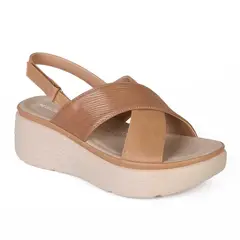 STHEF - SANDALIA MUJER CASUAL MARRON 8001