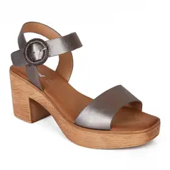 STHEF - SANDALIA MUJER CASUAL PEWTER 8011