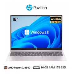 HP - Laptop Pavilion AG0075 16" TOUCHS - AMD Ryzen 7 8840HS 16GB 1TB W11