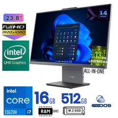 LENOVO - All in one IDEACENTRE 24IRH9INTEL CORE i7 13va Gen Ram 16GB SSD 512GB 238FHD F0HN00MJLD