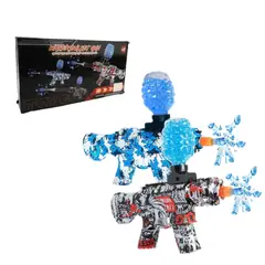 GENERICO - Pistola Hidrogel M416 con Luz y Humo