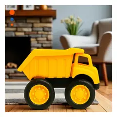 GENERICO - Carro Volquete de Juguete para Ninos de 3 a 8 Anos para Desarrollar Motricidad Y+Ligas Regalo