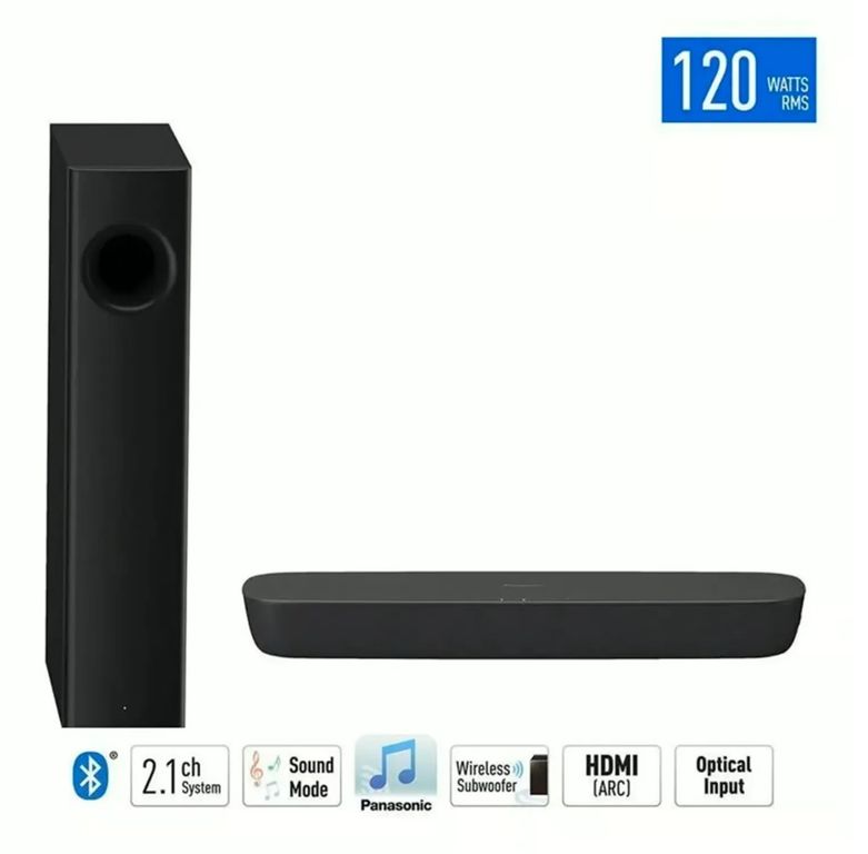 BARRA DE SONIDO 120 WATTS SC-HTB250 NEGRO