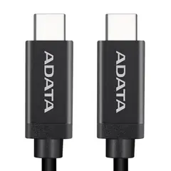 ADATA - CABLE USB-C a USB-C 1 mts 100W 480MB BLACK