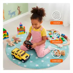 GENERICO - Carro Todoterreno Control Remoto Camioneta Amarilla de Juguete