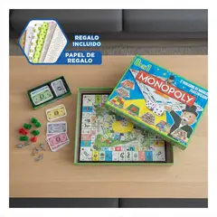 GENERICO - Pack12 Coleccion de Juegos de Mesa 8 en 1 Set de Monopolio Multicolor Y+Papel Regalo