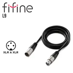 FIFINE - CABLE L9 - XLR MACHO A XLR HEMBRA - 3 MTS