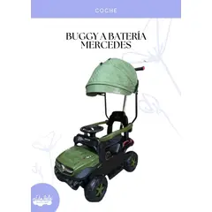 FIRST TOY - BUGGY A BATERIA MERCEDES - VERDE