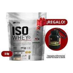 UNIVERSE NUTRITION - Proteína Iso Whey 5Kg Vainilla+Portaproteína