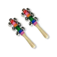 GENERICO - PACK 2 PALITOS DE CASCABEL MUSICAL