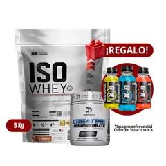 UNIVERSE NUTRITION - Proteína Iso Whey 5Kg Chocolate+Dragon Pharma 300g+XB